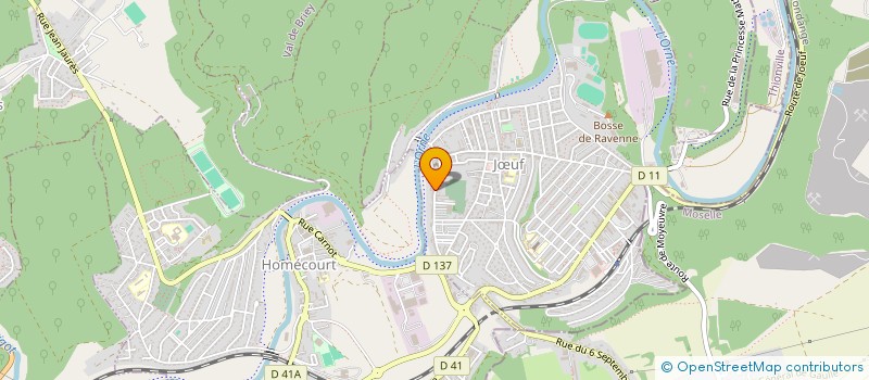 localisation de l'entreprise MONSIEUR FABIEN EMONIDE  JUF