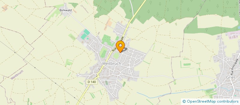 localisation de l'entreprise MONSIEUR FABIEN ENGEL  WEITBRUCH