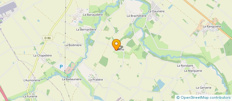 localisation de l'entreprise MONSIEUR FABIEN EPAULAIS à MONTAIGU-VENDEE