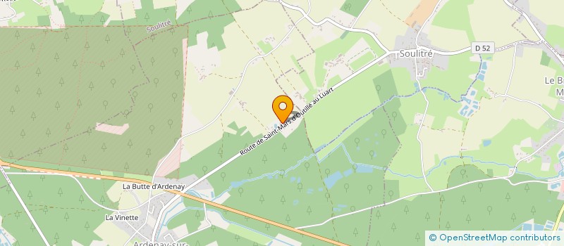 localisation de l'entreprise MONSIEUR FABIEN ERMENAULT  ARDENAY-SUR-MERIZE