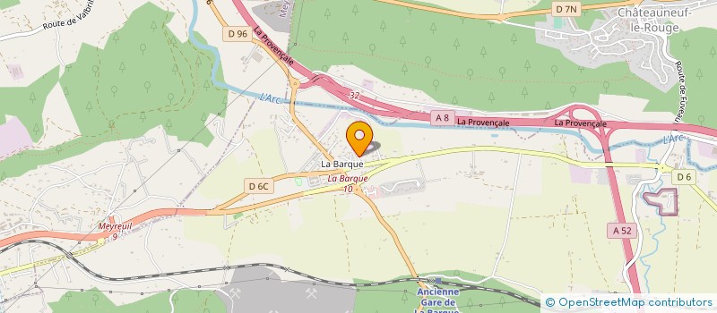 localisation de l'entreprise MONSIEUR FABIEN ESCHBACH  FUVEAU