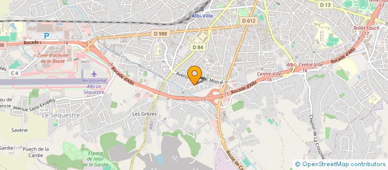 localisation de l'entreprise MONSIEUR FABIEN ESPINASSE à ALBI