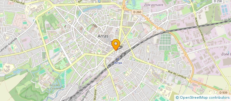 localisation de l'entreprise MONSIEUR FABIEN FABIEN à ARRAS