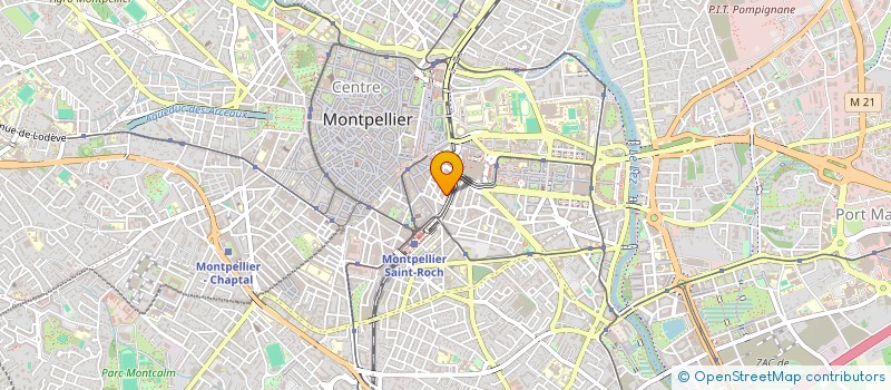 localisation de l'entreprise MONSIEUR FABIEN FABIEN CHAPUIS à MONTPELLIER