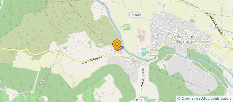 localisation de l'entreprise MONSIEUR FABIEN FABIEN REBAI  LE PUY-SAINTE-REPARADE