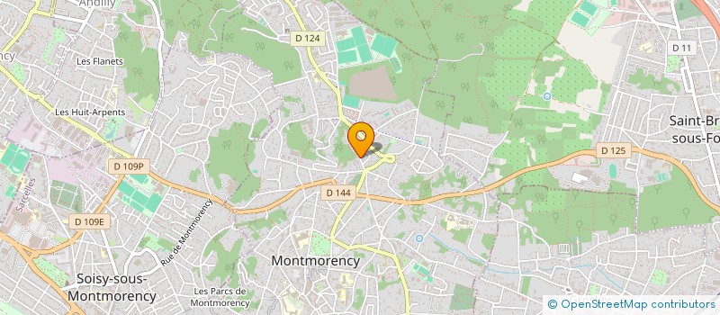 localisation de l'entreprise MONSIEUR FABIEN FARAON à MONTMORENCY