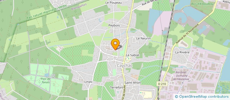 localisation de l'entreprise MONSIEUR FABIEN FARGALLO à BLANQUEFORT