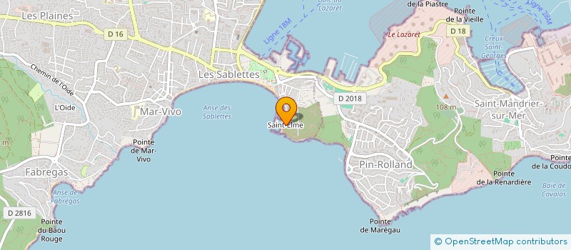 localisation de l'entreprise MONSIEUR FABIEN FAURE  LA SEYNE-SUR-MER