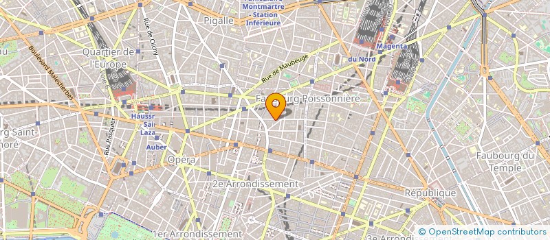 localisation de l'entreprise MONSIEUR FABIEN FENET  PARIS