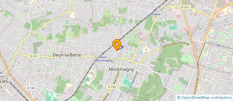 localisation de l'entreprise MONSIEUR FABIEN FERNANDEZ  DEUIL-LA-BARRE