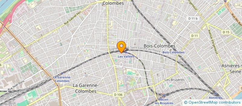localisation de l'entreprise MONSIEUR FABIEN FERRON à LA GARENNE-COLOMBES