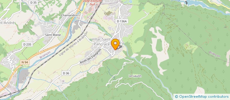 localisation de l'entreprise MONSIEUR FABIEN FERRUS  VILLAR-SAINT-PANCRACE