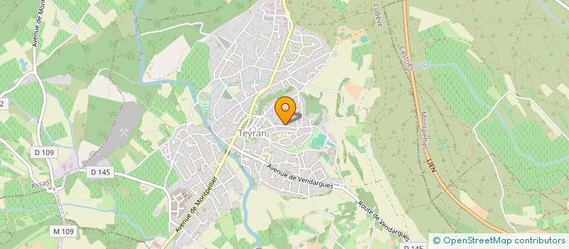 localisation de l'entreprise MONSIEUR FABIEN FIJAC  TEYRAN