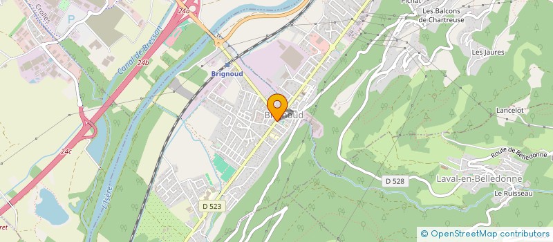 localisation de l'entreprise MONSIEUR FABIEN FILONI  VILLARD-BONNOT