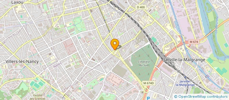 localisation de l'entreprise MONSIEUR FABIEN FLORI  NANCY