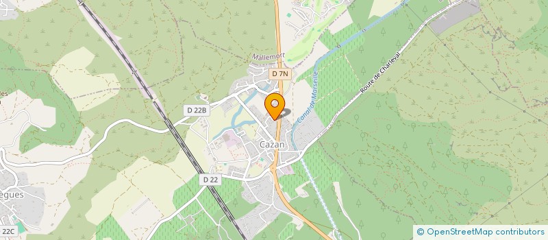 localisation de l'entreprise MONSIEUR FABIEN FOIS  VERNEGUES