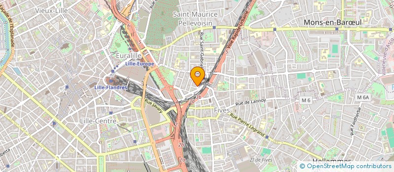 localisation de l'entreprise MONSIEUR FABIEN FORMAGGINI à LILLE