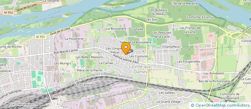 localisation de l'entreprise MONSIEUR FABIEN FOURRIER  LA VILLE-AUX-DAMES