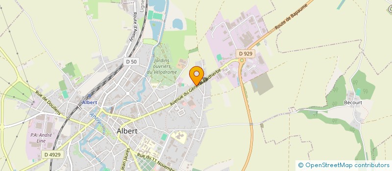 localisation de l'entreprise MONSIEUR FABIEN FRANCOIS  ALBERT