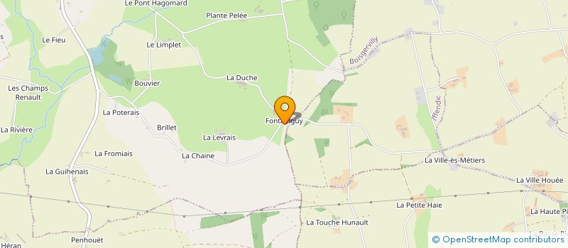 localisation de l'entreprise MONSIEUR FABIEN FRAYSSE  SAINT-ONEN-LA-CHAPELLE