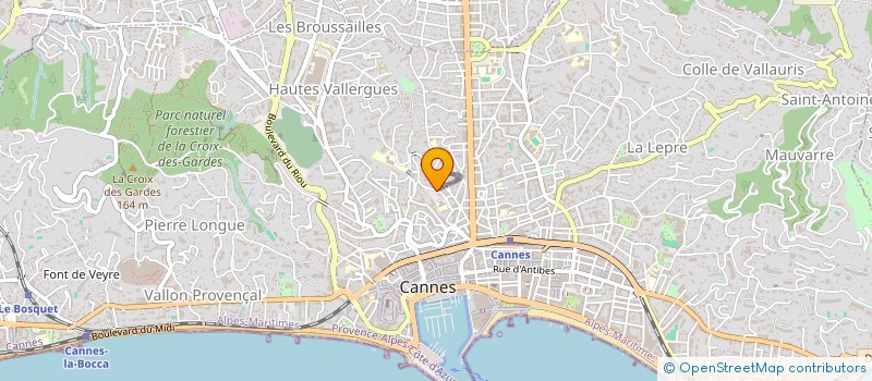 localisation de l'entreprise MONSIEUR FABIEN FREDERIC GIBERTI à CANNES
