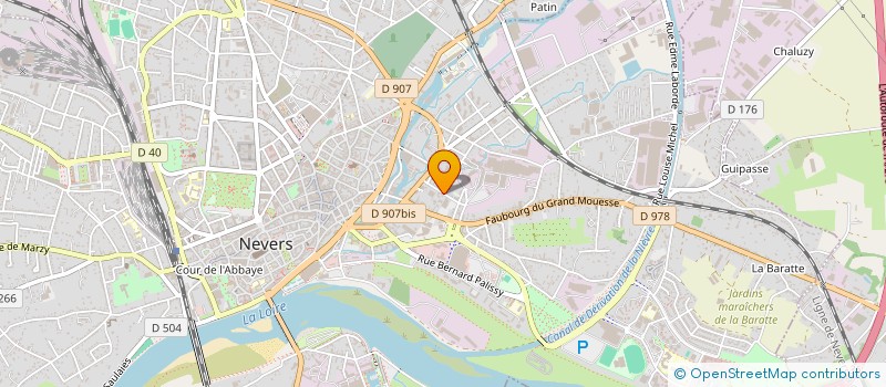 localisation de l'entreprise MONSIEUR FABIEN FREGONA à NEVERS