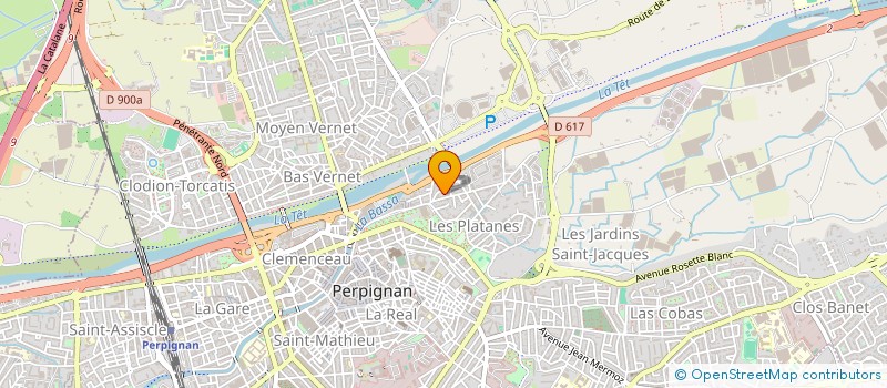 localisation de l'entreprise MONSIEUR FABIEN FREULARD  PERPIGNAN