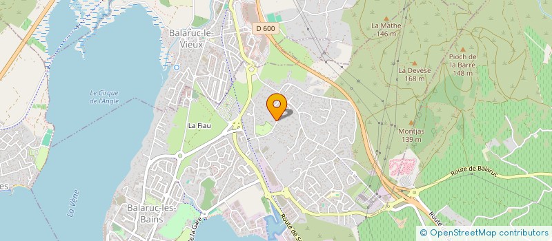 localisation de l'entreprise MONSIEUR FABIEN FREZARD  BALARUC-LES-BAINS