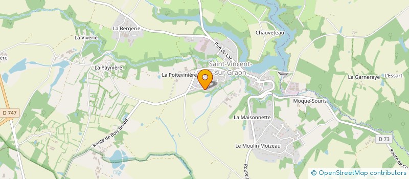 localisation de l'entreprise MONSIEUR FABIEN FRIOU  SAINT-VINCENT-SUR-GRAON