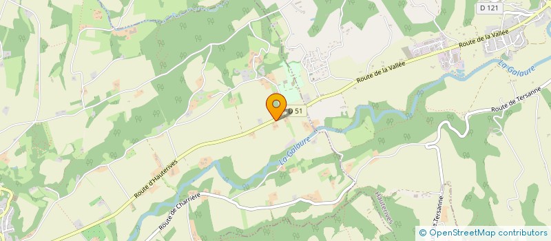 localisation de l'entreprise MONSIEUR FABIEN FROGET  SAINT-MARCEL-SUR-AUDE