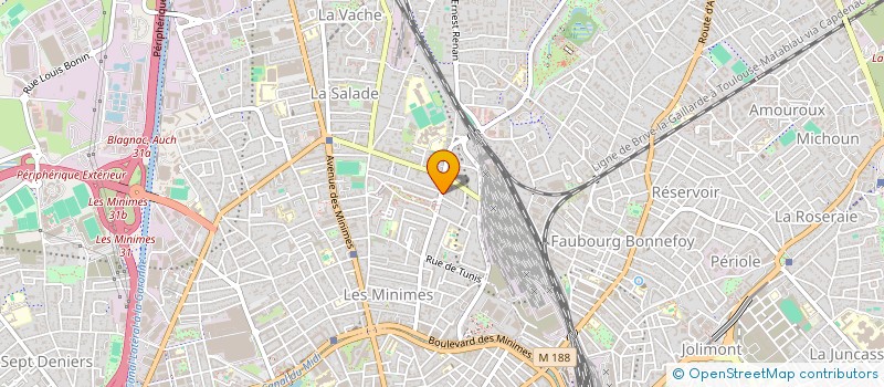 localisation de l'entreprise MONSIEUR FABIEN FROMANTIN à TOULOUSE