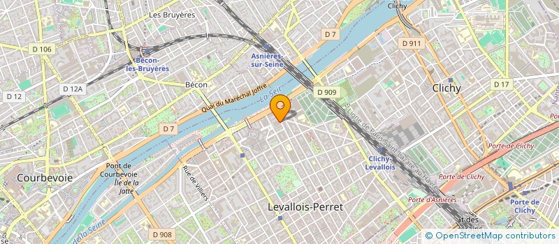 localisation de l'entreprise MONSIEUR FABIEN FUMERON à LEVALLOIS-PERRET