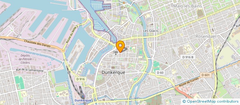 localisation de l'entreprise MONSIEUR FABIEN FUZELLIER à DUNKERQUE