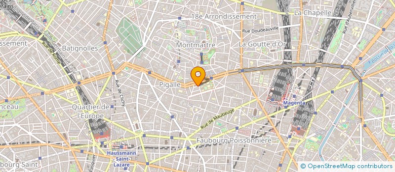 localisation de l'entreprise MONSIEUR FABIEN GAILLARD  PARIS