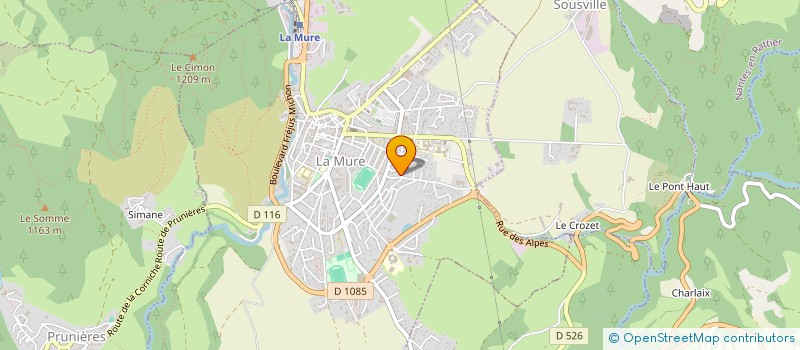 localisation de l'entreprise MONSIEUR FABIEN GALLEGO  LA MURE