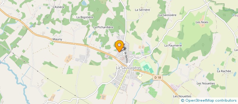 localisation de l'entreprise MONSIEUR FABIEN GALLOT à LES MONTS-D'ANDAINE
