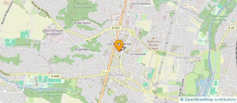 localisation de l'entreprise MONSIEUR FABIEN GALLUS à MONTLHERY