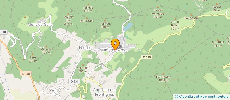 localisation de l'entreprise MONSIEUR FABIEN GARINO  SAINT-PE-D'ARDET