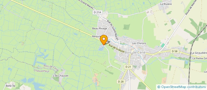 localisation de l'entreprise MONSIEUR FABIEN GAUVRIT à LA GARNACHE