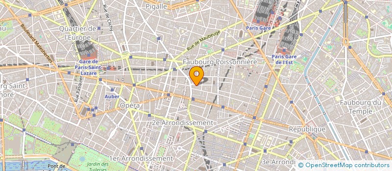 localisation de l'entreprise MONSIEUR FABIEN GAVINET  PARIS