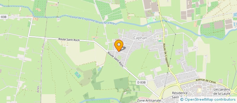 localisation de l'entreprise MONSIEUR FABIEN GELLET à SAINT-MARTIN-DE-CRAU