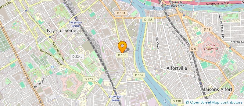 localisation de l'entreprise MONSIEUR FABIEN GENAMEZ à VITRY-SUR-SEINE