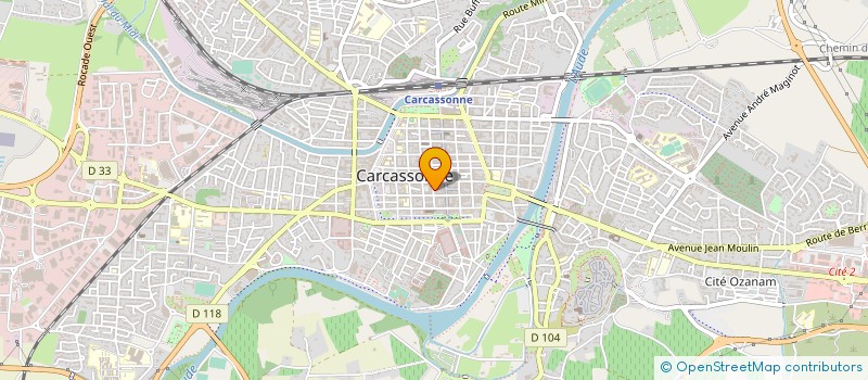 localisation de l'entreprise MONSIEUR FABIEN GENDREU-ESCOURROU à CARCASSONNE