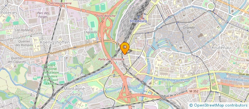 localisation de l'entreprise MONSIEUR FABIEN GEOFFRAY à STRASBOURG