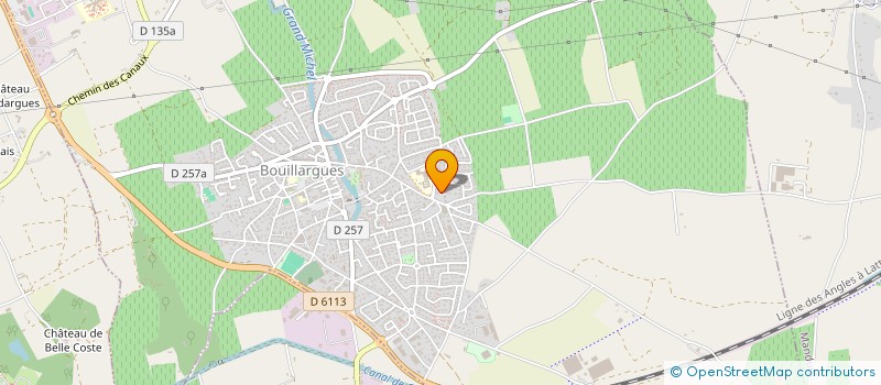 localisation de l'entreprise MONSIEUR FABIEN GERVAIS  BOUILLARGUES