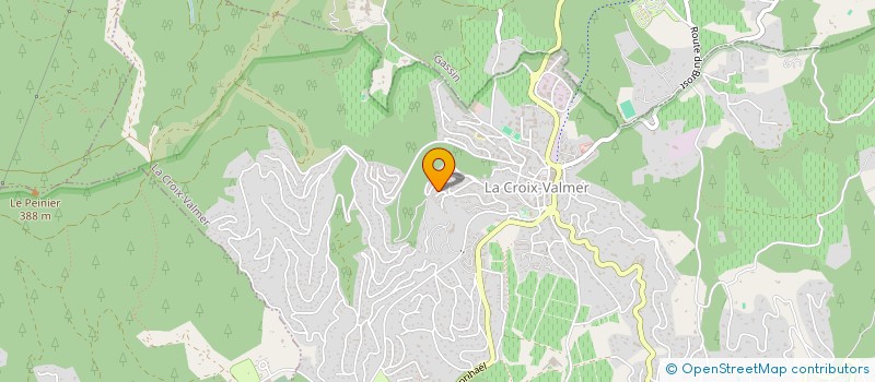 localisation de l'entreprise MONSIEUR FABIEN GHEZ à LA CROIX-VALMER