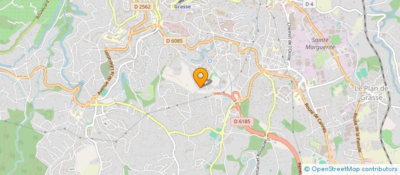 localisation de l'entreprise MONSIEUR FABIEN GHIGO  GRASSE