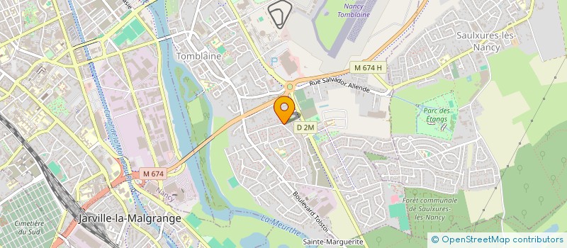 localisation de l'entreprise MONSIEUR FABIEN GIARD  TOMBLAINE