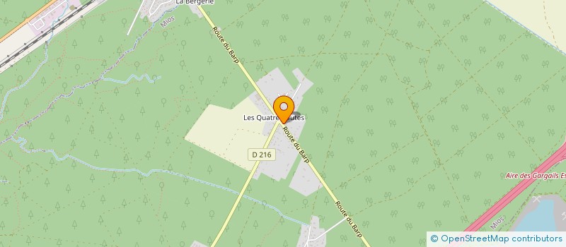 localisation de l'entreprise MONSIEUR FABIEN GILBERT  MIOS