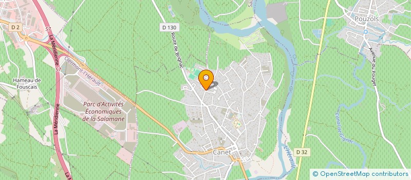 localisation de l'entreprise MONSIEUR FABIEN GILNIAT  CANET